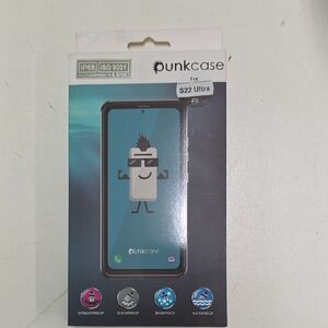 Black Waterproof Case for S22 Ultra
